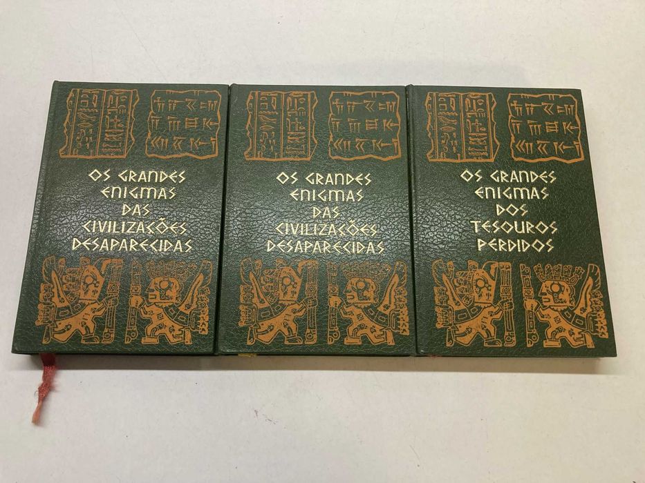 3 Volumes - Os grandes Enigmas das Civilizações Desaparecidas