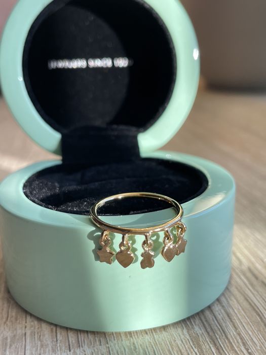 Срібна Каблучка Tous Vermeil 18K, Cool Joy, 12 Розмір