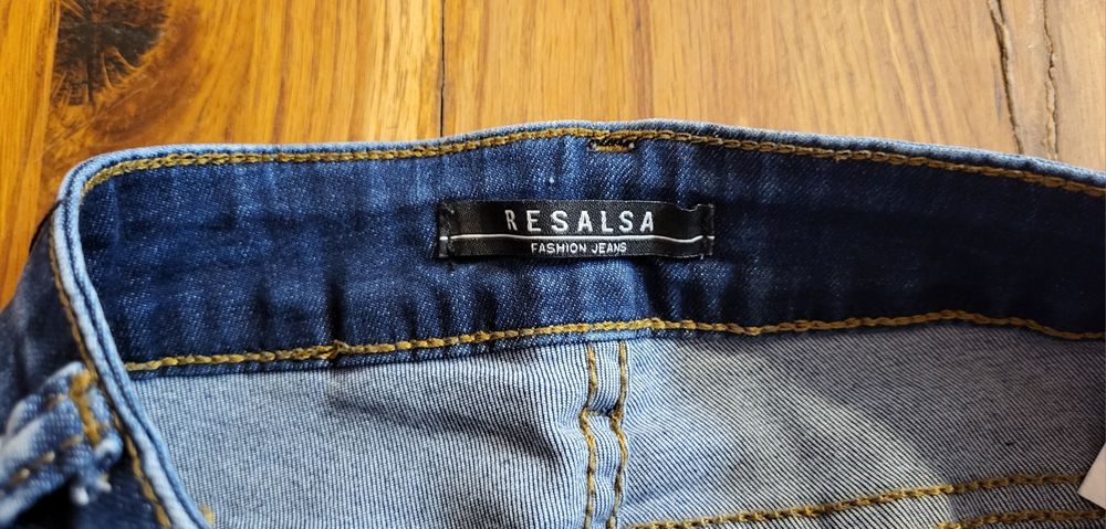 spodnie jeansy dżinsy resalsa rozmiar S