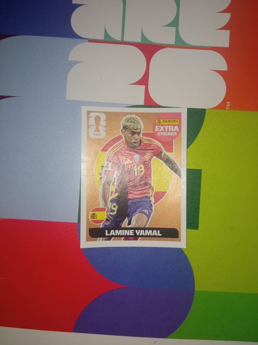 Lamine Yamal bronze legend Panini