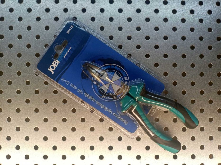 Szczypce wydłużone odgięte 160mm Cr-V szczypce odgięte 160mm