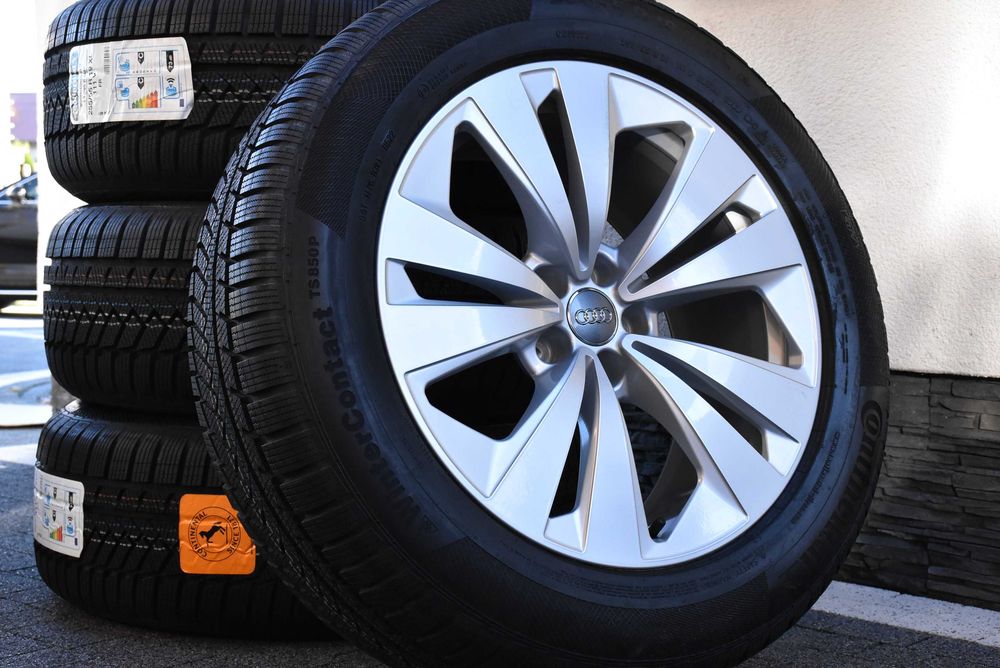 Nowe koła zimowe Audi Q7 4M e-tron E Tron 19" NOWE OEM Continental AO