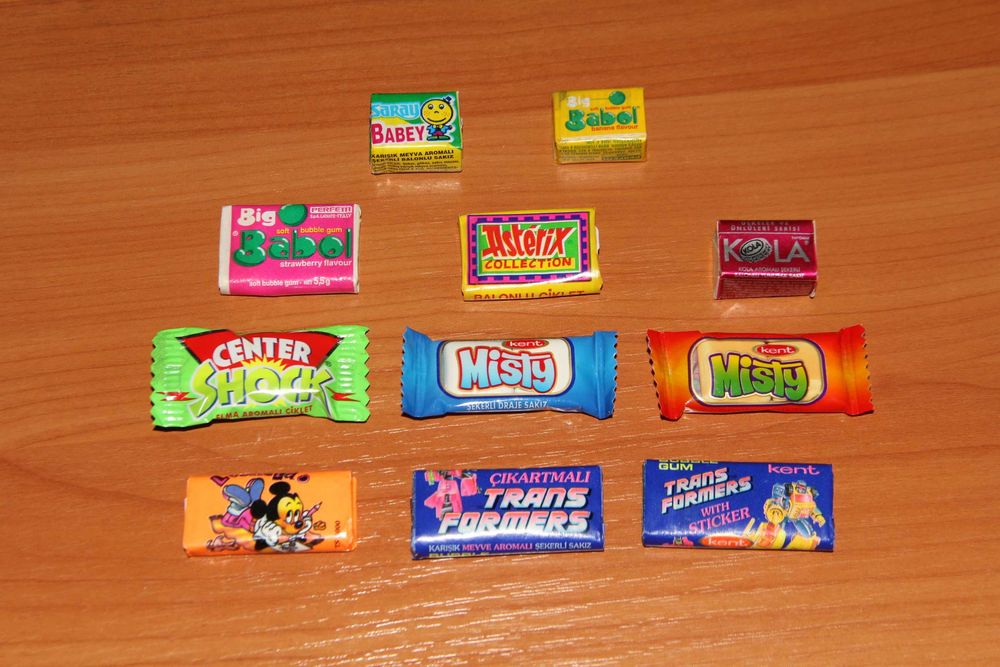 жвачка 90-x годов