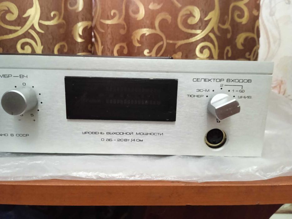 Комплект підсилювач Radiotehnika У-101+ Visonik Da Capo 70