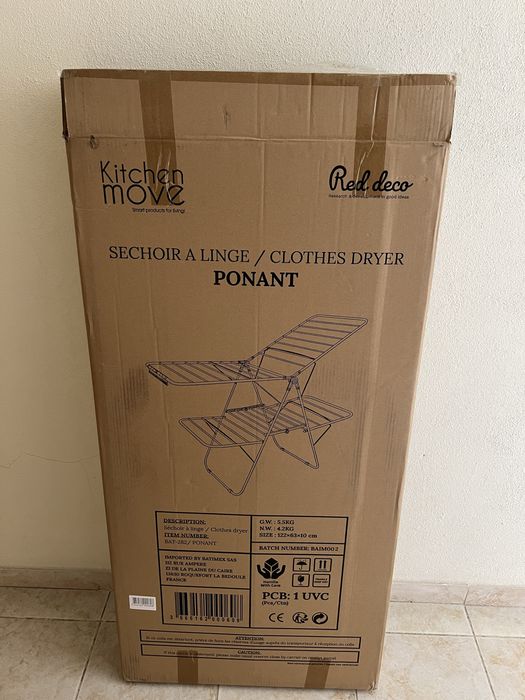 Estendal dobrável 20m novo