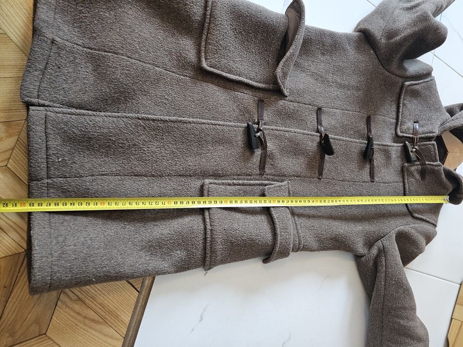 Wool duffle coat burdysówka płaszcz prochowiec wełniany greenfields en