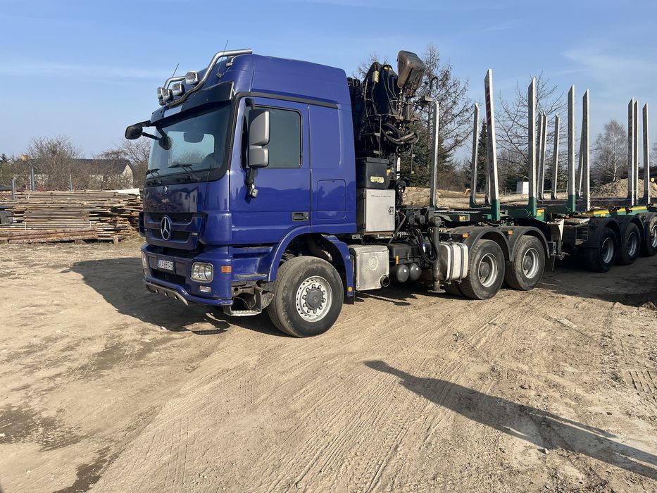 Mercedes-Benz 3355 Mp3 6x6 Loglift 265Z do drewna komplet