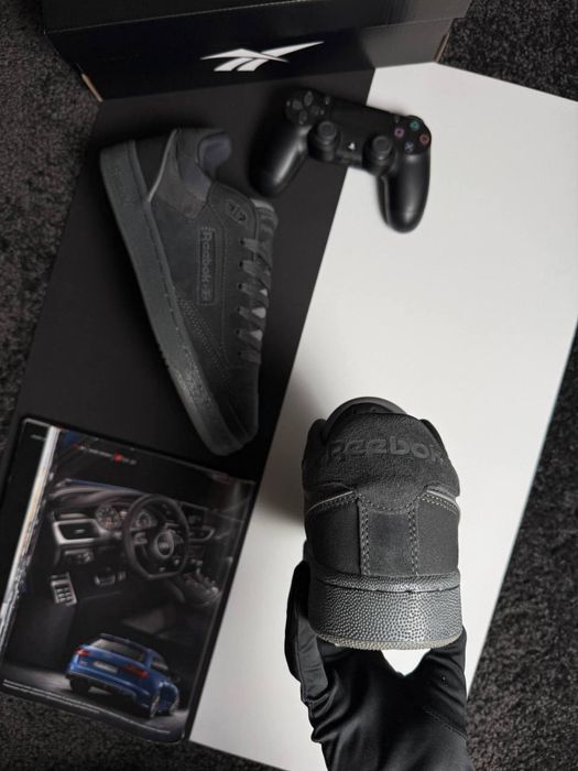Чоловічі кросівки рібок Reebok Club C Dark Grey [41,42,43,44,45,46]