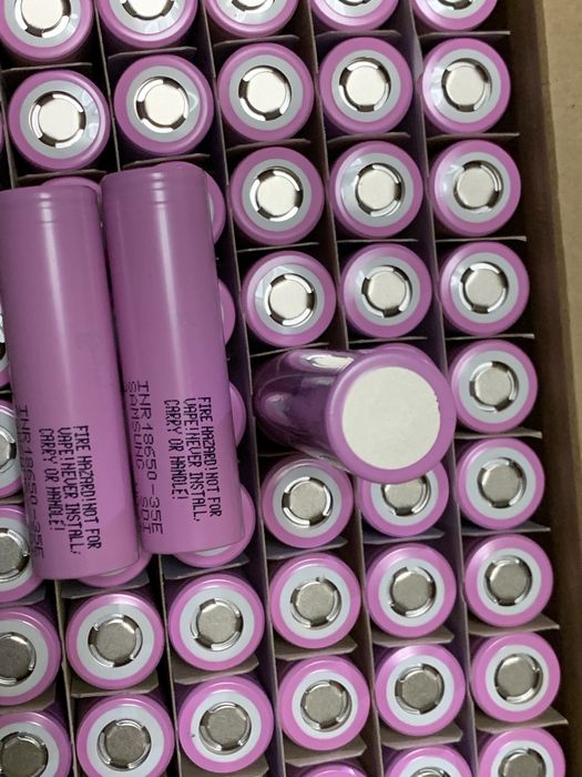 Акумулятори 18650 Samsung 35E Нові 3500ма/г