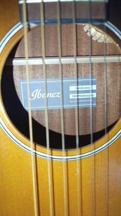Електро-акустична гітара Ibanez AEG50-DHH