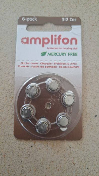 Produtos de limpeza e pilhas para aparelho auditivo