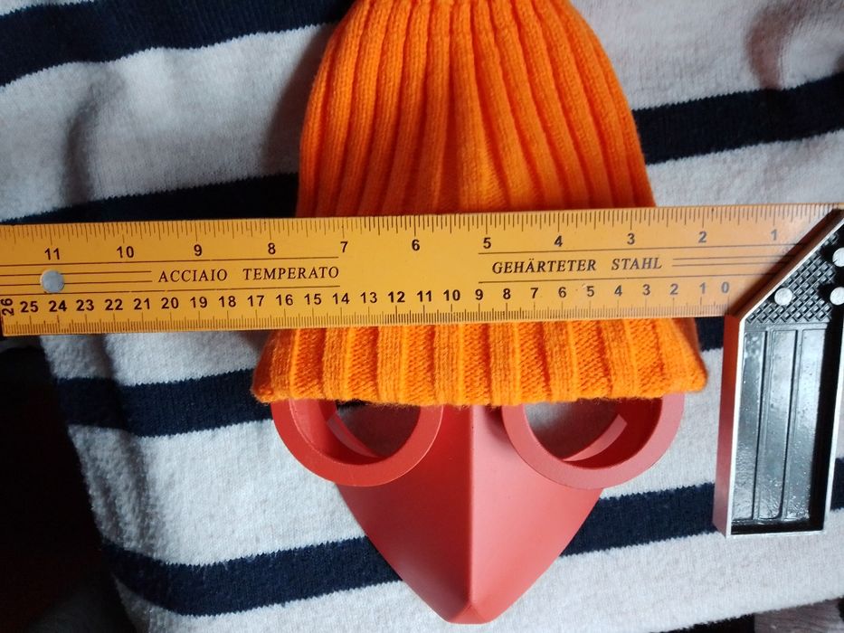 Шапка оранжевая (унисекс)