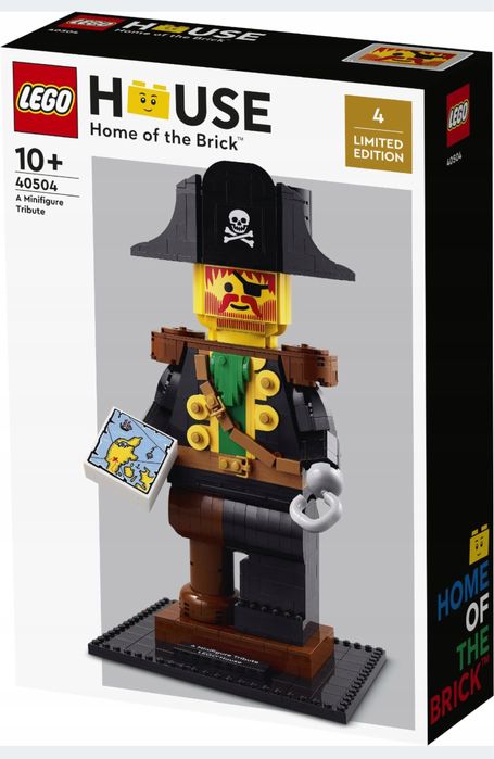 Lego 40504 Pirat Kapitan Rudobrody - Home of the Brick