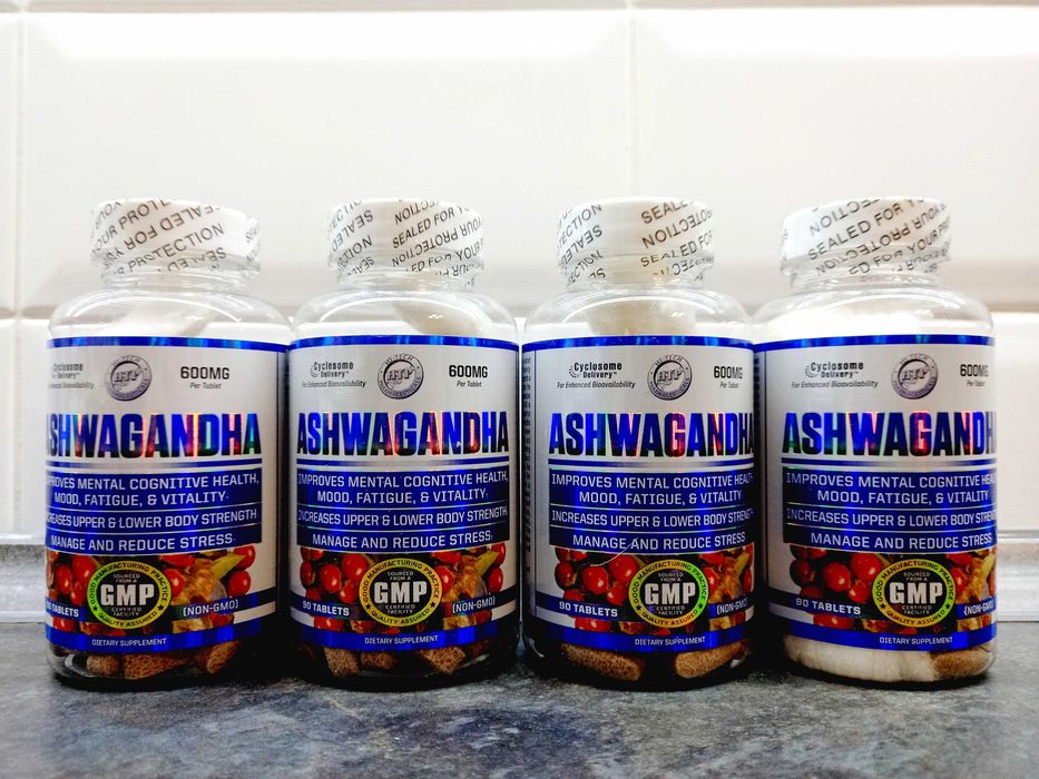 Hi-Tech Pharma, Ashwagandha (90 таб.), ашваганда концентрат 1:15