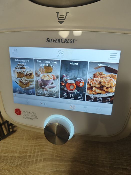 Robot kuchenny +funkcja gotowania silvercrest monsieur cuisune connect