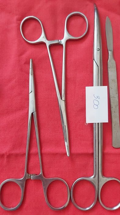 Хирургический инструмент,скальпель,зажим,пинцет,иглы,расширитель