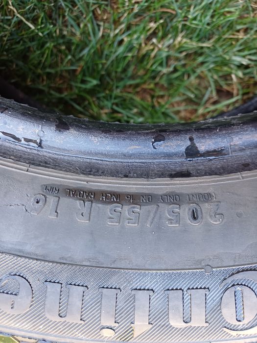 Sprzedam zimowe opony Continental 205/55/R16