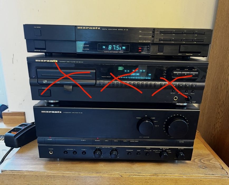 Zestaw stereo Marantz PM-80 / tuner ST-35
