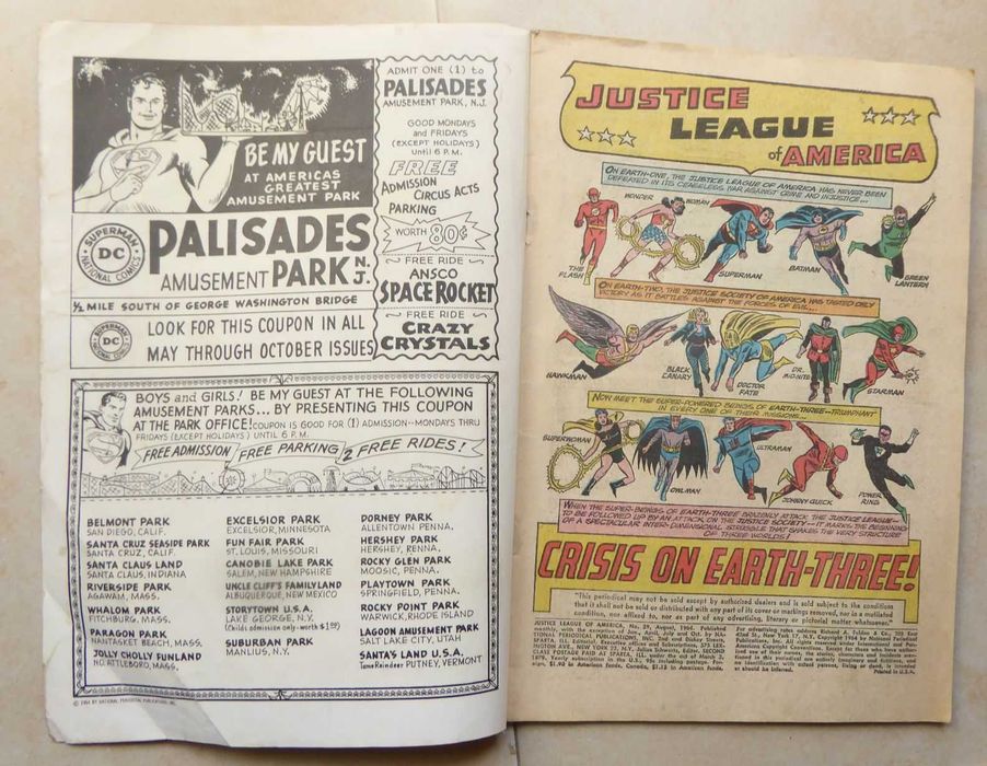 1964 Justice League of America #29 - DC Comics - 1º Crime Syndicate