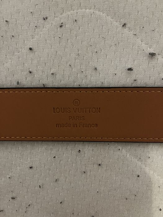 czarny pasek louis vuitton nowy 110cm