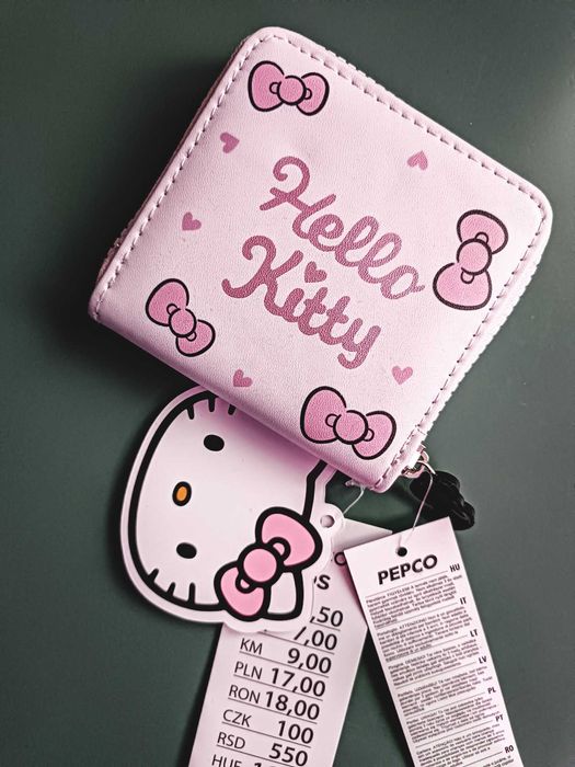 NOWY Mały portfel Hello Kitty Pepco Kids
