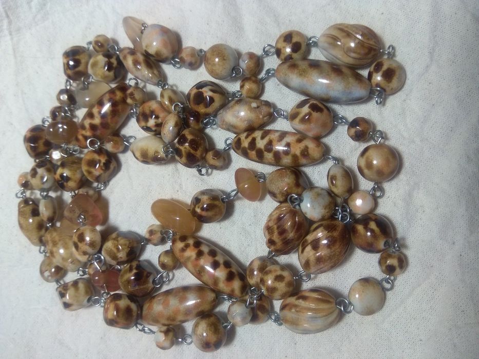 Długie Korale Jungle Etno Boho Bijou Brigitte
