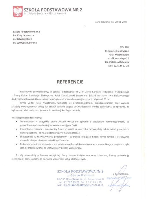Instalacje Elektryczne / Elektryk / Przeglądy Elektryczne 5 letnie