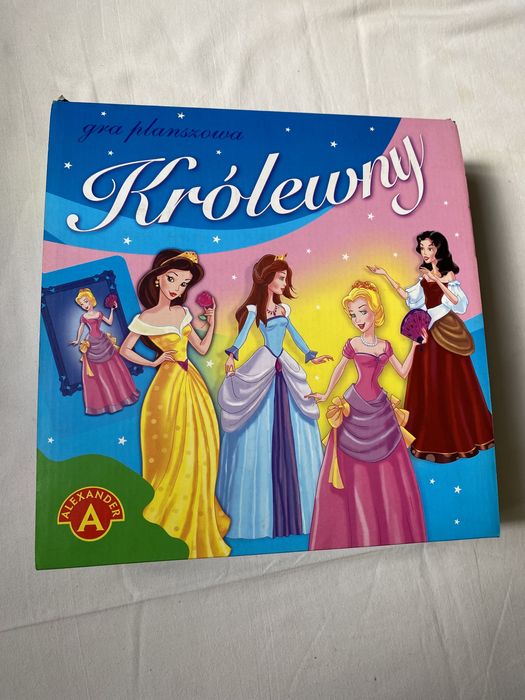 Gra planszowa Królewny, dla przyszłych księżniczek max 4 osoby