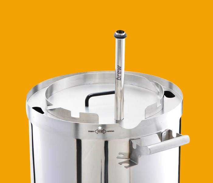 Panela cervejeira eletrica automatizada EZbrew K60 homebrew inox 304L