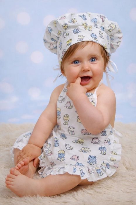 Комплект поваренка ( с принтом)