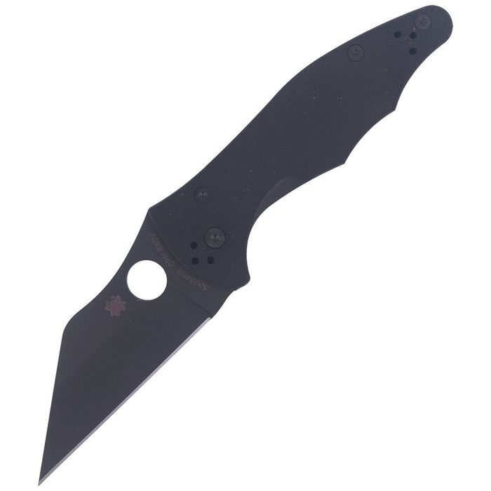 Nóż składany Spyderco Yojimbo 2 Black G10, Black DLC CPM (C85GPBBK2)