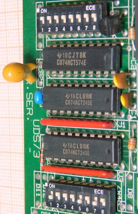 Części elektroniczne z P80C31 12 INTEL odzysk [LIP]9