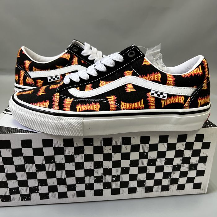 Trasher x Vans оригинал кеды венсы на лето трешер (NEW)