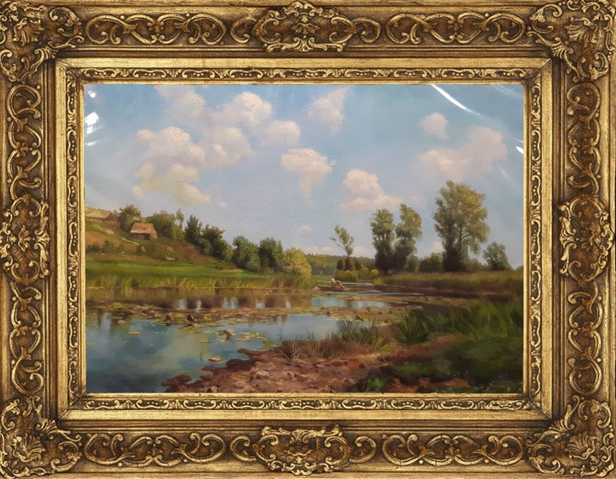 Продам пейзаж Украинской природы маслом на холсте