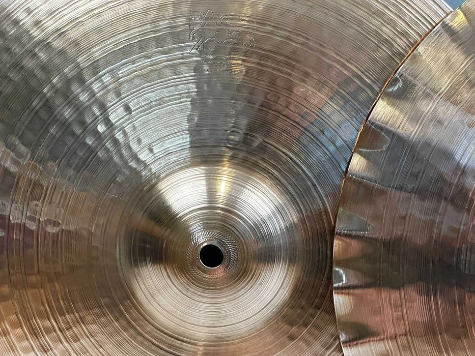 Paiste 2002 Sound Edge Black Label Hi-Hat 15" Vintage - Bonham 1975' - 1140/1117g.