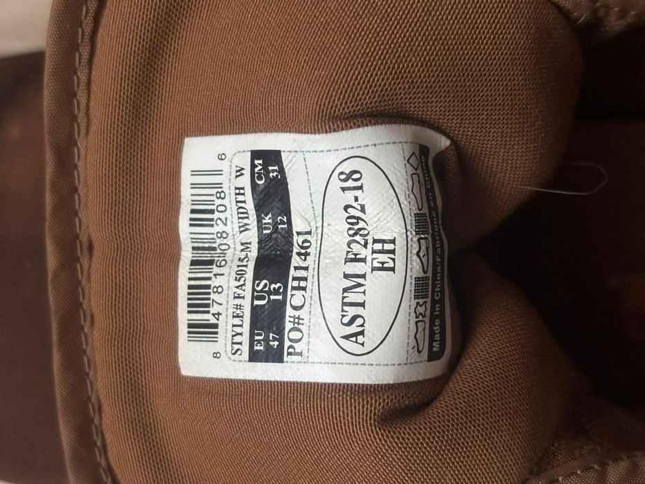 Черевики чоловічі Carhartt