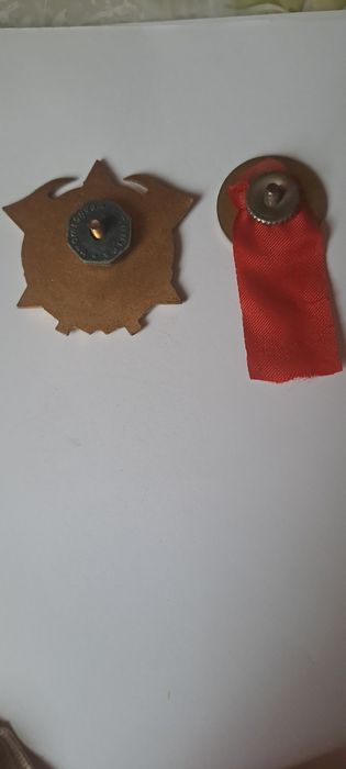 Strażackie odznaczenia 4 szt