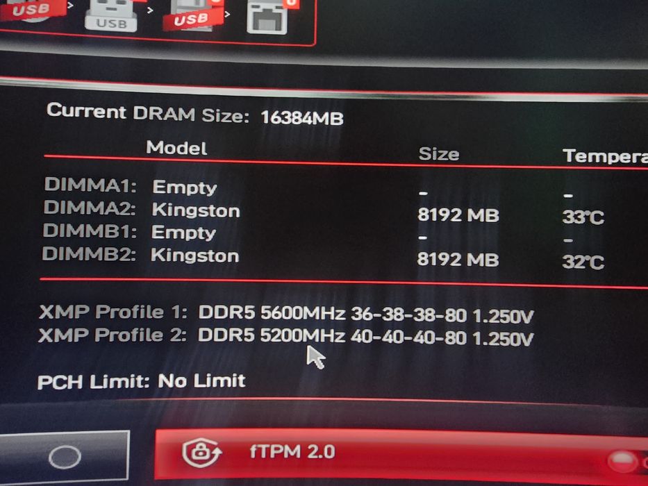 Оперативна пам'ять Kingston Fury DDR5-5600 16384MB PC5-44800