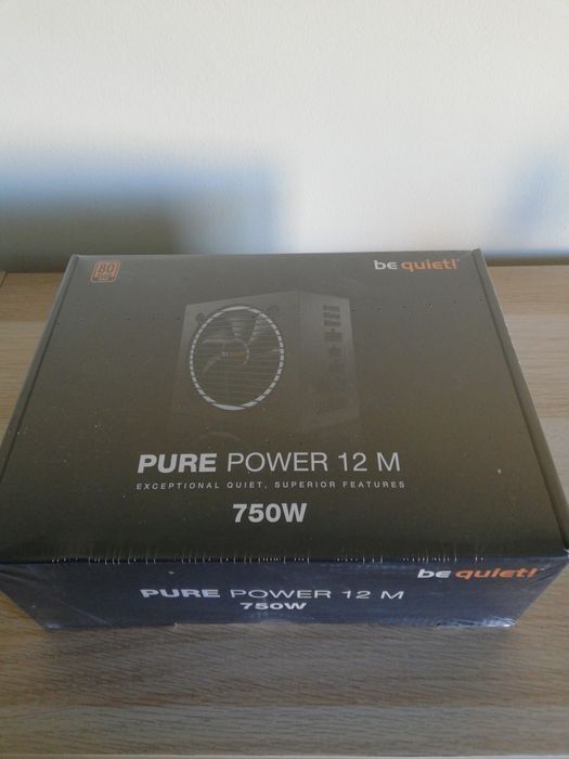 Fonte de alimentação Bequiet 12M 750W