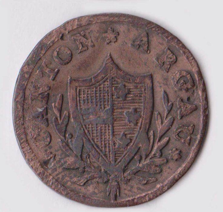 Moedas Raras Cantões Suíços e Sacro Imperio Romano (1634.1826)