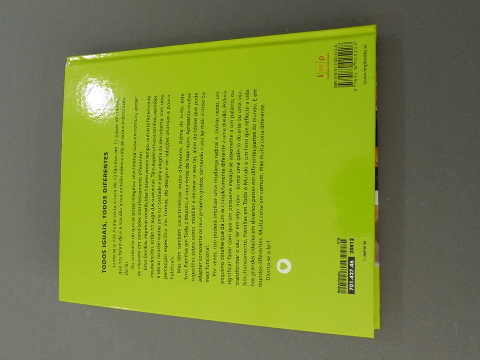 Livro Famílias em todo o Mundo