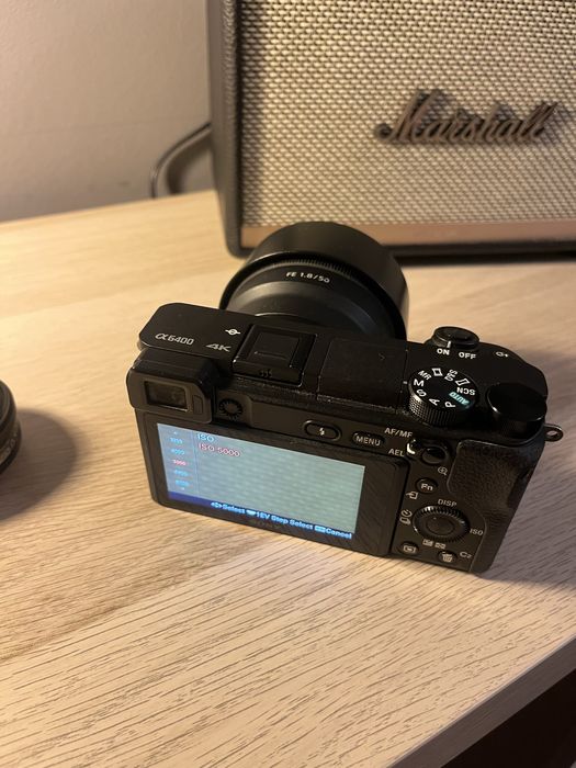 Sony A6400 como nova poucos disparos