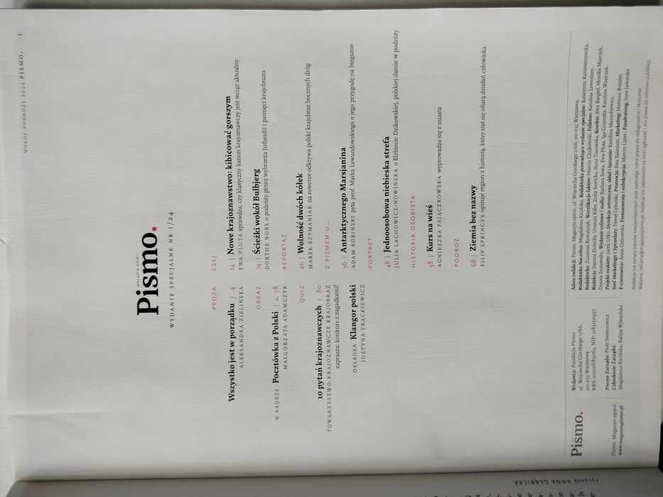 "Pismo" magazyn opinii nr 1/24