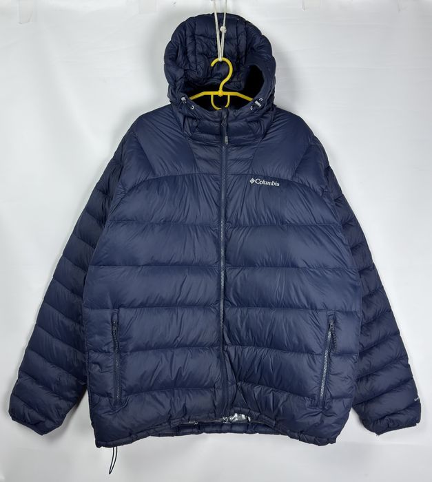 Чоловіча зимова куртка пуховик мікропуховик Columbia 650 Omni-heat