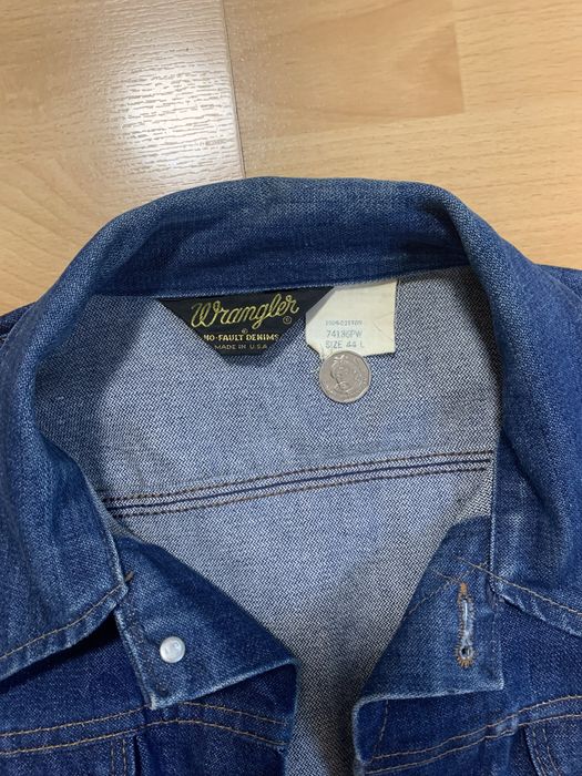 Джинсовая куртка WRANGLER made in USA Levis Lee.   made in USA
