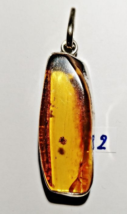 Wyroby ze srebra , srebro , bursztyn , inkluzje