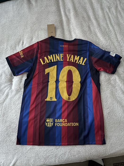 Koszulka Piłkarska FC Barcelona Lamine yamal #10