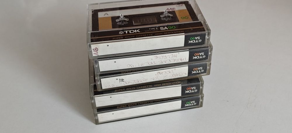 Zestaw 5 kaset magnetofonowych TDK