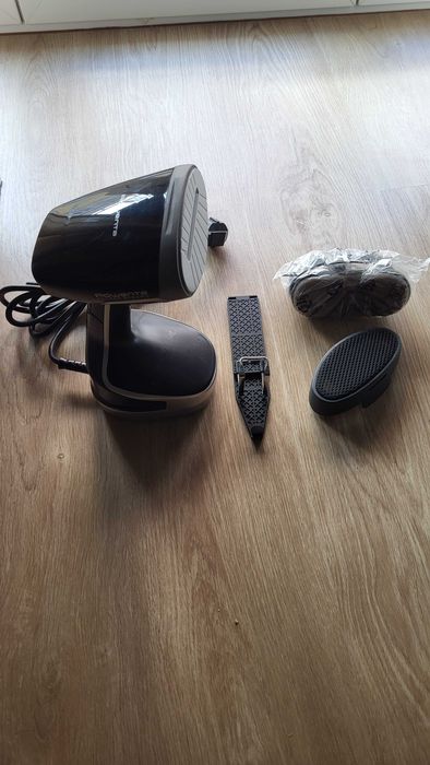 Ferro vertical a vapor Rowenta + Cabide