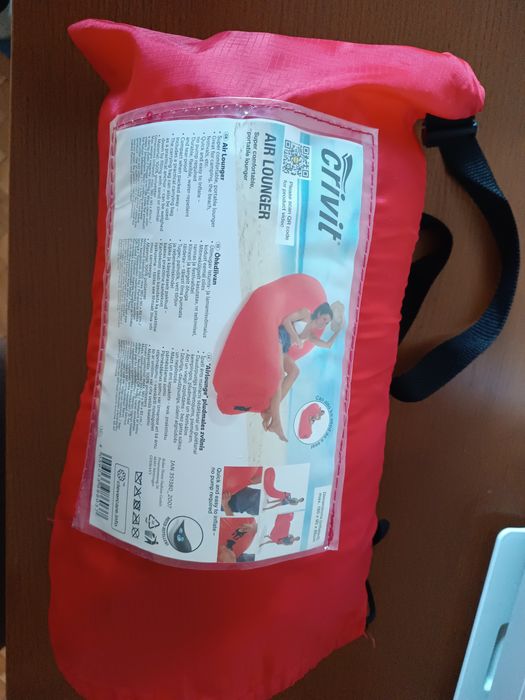 Crivit air longer leżanka dmuchana